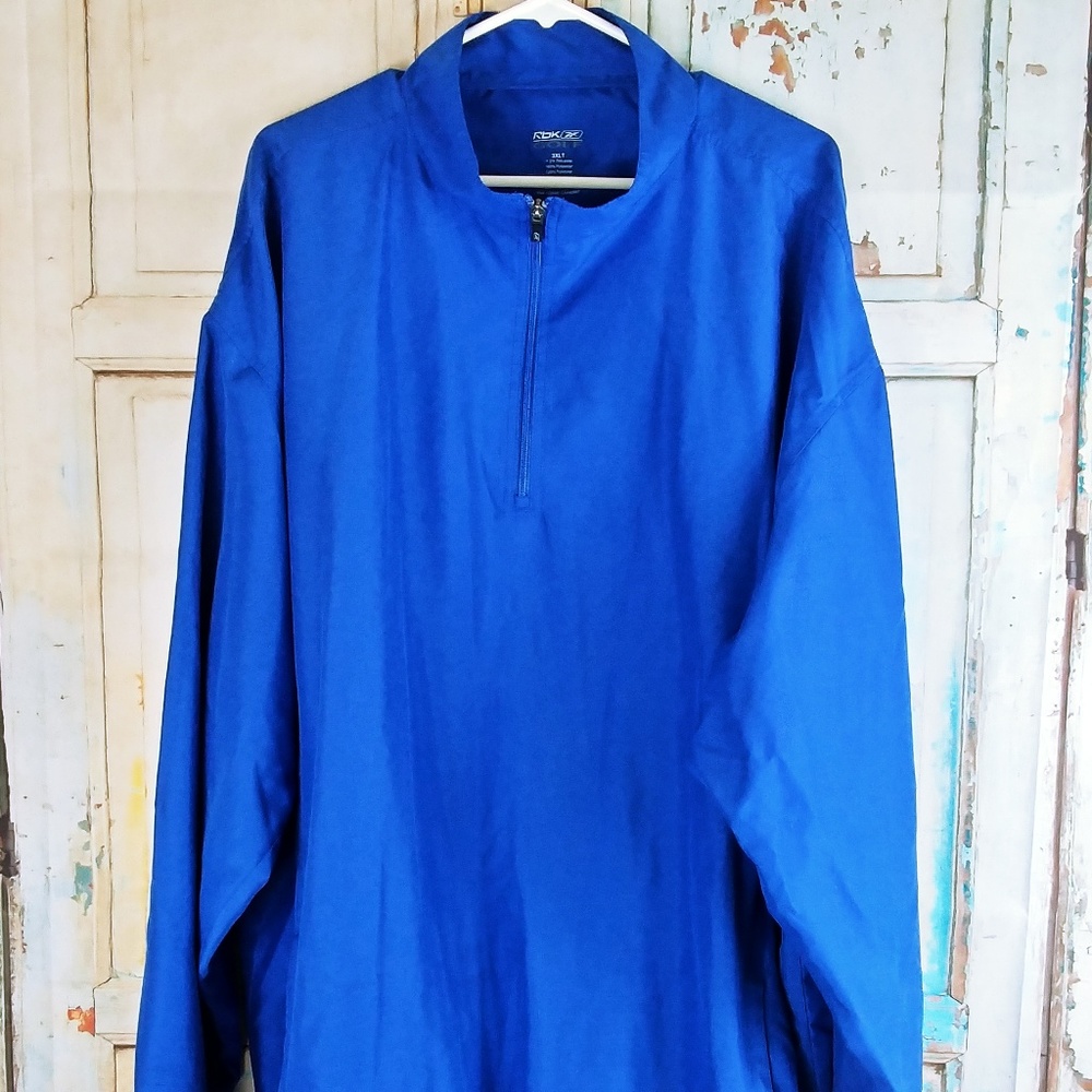 Reebok Mens Golf 3/4 Zip Windbreaker 3XLT